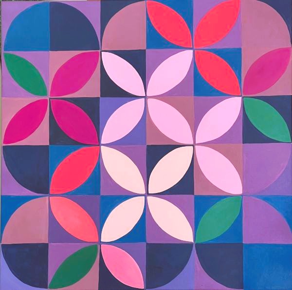 Königin der Nacht 90 x 90RED
